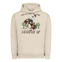 Pigment French Oak when the going gets tough cowboy up Urban Hoodie - MaliasSmallBusiness