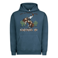 Pigment Midnight Navy when the going gets tough cowboy up Urban Hoodie - MaliasSmallBusiness