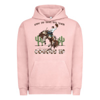 Pigment Salmon when the going gets tough cowboy up Urban Hoodie - MaliasSmallBusiness