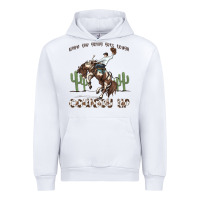 White when the going gets tough cowboy up Urban Hoodie - MaliasSmallBusiness