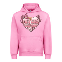 Fuchsia Pink future cowgirl Urban Hoodie - MaliasSmallBusiness