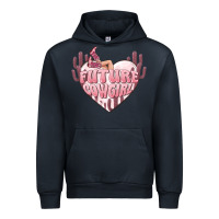 Navy future cowgirl Urban Hoodie - MaliasSmallBusiness