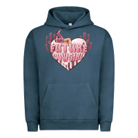 Pigment Midnight Navy future cowgirl Urban Hoodie - MaliasSmallBusiness