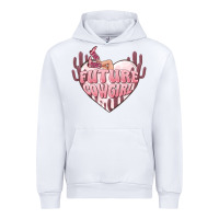 White future cowgirl Urban Hoodie - MaliasSmallBusiness
