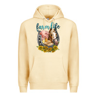 Pina Colada chicken pig horse farm life Premium Hoodie - texasbilliewilder