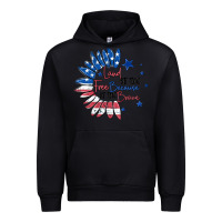 Black land of the free because of the brave Urban Hoodie - MaliasSmallBusiness