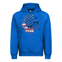 Cobalt land of the free because of the brave Urban Hoodie - MaliasSmallBusiness