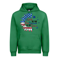 Emerald land of the free because of the brave Urban Hoodie - MaliasSmallBusiness