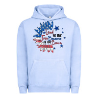 Pigment Grape Ice land of the free because of the brave Urban Hoodie - MaliasSmallBusiness