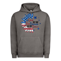 Pigment Tornado land of the free because of the brave Urban Hoodie - MaliasSmallBusiness