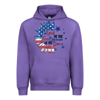 Tulip land of the free because of the brave Urban Hoodie - MaliasSmallBusiness