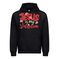 Black jesus is my valentine Urban Hoodie - MaliasSmallBusiness