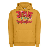 Pigment Peanut Butter jesus is my valentine Urban Hoodie - MaliasSmallBusiness