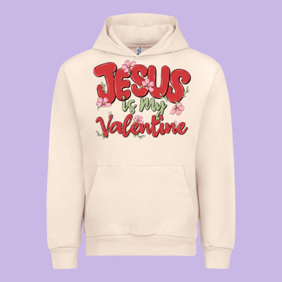 Urban Hoodie jesus is my valentine