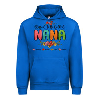 Cobalt blessed to be called nana Urban Hoodie - MaliasSmallBusiness