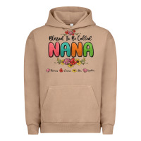 Pigment Burro blessed to be called nana Urban Hoodie - MaliasSmallBusiness
