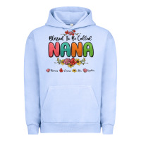 Pigment Grape Ice blessed to be called nana Urban Hoodie - MaliasSmallBusiness