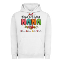 Pigment Lunar Rock blessed to be called nana Urban Hoodie - MaliasSmallBusiness