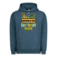 Pigment Midnight Navy brother of the birthday boy Urban Hoodie - MaliasSmallBusiness