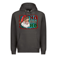 Smoke Santa Ho Ho Ho Premium Hoodie - RanaPortraitStore