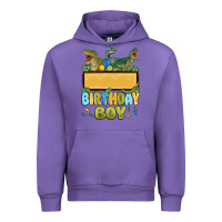 Tulip customized dinosaur birthday boy Urban Hoodie - MaliasSmallBusiness