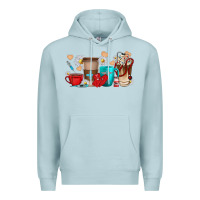 Blue Mist Nurse coffee cups Premium Hoodie - texasbilliewilder