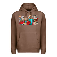 Chestnut Nurse coffee cups Premium Hoodie - texasbilliewilder