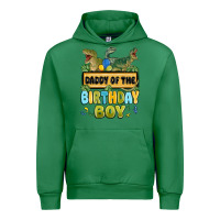 Emerald daddy of the birthday boy Urban Hoodie - MaliasSmallBusiness