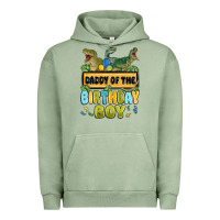 Pigment Oil Green daddy of the birthday boy Urban Hoodie - MaliasSmallBusiness