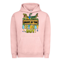 Pigment Salmon daddy of the birthday boy Urban Hoodie - MaliasSmallBusiness