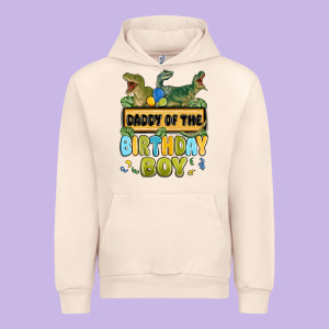 Daddy Of The Birthday Boy Urban Hoodie Designed By Maliassmallbusiness