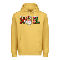 Antique Gold Western Noel Santa Claus Premium Hoodie - RanaPortraitStore