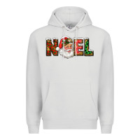 Dove Grey Western Noel Santa Claus Premium Hoodie - RanaPortraitStore
