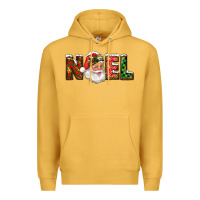 Mustard Western Noel Santa Claus Premium Hoodie - RanaPortraitStore