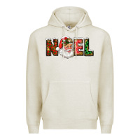 Oatmeal Heather Western Noel Santa Claus Premium Hoodie - RanaPortraitStore