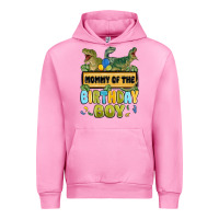 Fuchsia Pink mommy of the birthday boy Urban Hoodie - MaliasSmallBusiness
