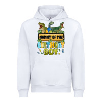White mommy of the birthday boy Urban Hoodie - MaliasSmallBusiness