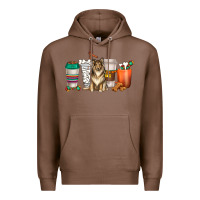 Chestnut collie dog coffee cups Premium Hoodie - texasbilliewilder
