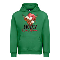 Emerald mooey christmas Urban Hoodie - MaliasSmallBusiness