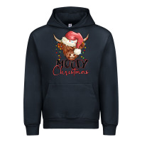 Navy mooey christmas Urban Hoodie - MaliasSmallBusiness