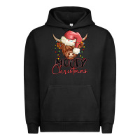Pigment Black mooey christmas Urban Hoodie - MaliasSmallBusiness