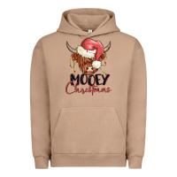 Pigment Burro mooey christmas Urban Hoodie - MaliasSmallBusiness