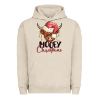 Pigment French Oak mooey christmas Urban Hoodie - MaliasSmallBusiness