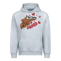Heather Grey not today cupid Urban Hoodie - MaliasSmallBusiness