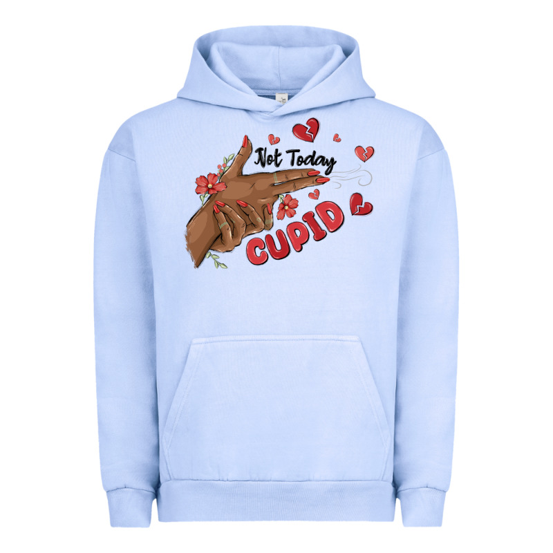 Not Today Cupid Urban Hoodie by MaliasSmallBusiness | Teevron