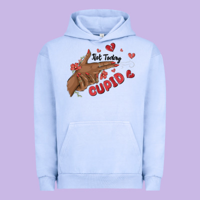 Urban Hoodie not today cupid