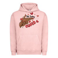 Pigment Salmon not today cupid Urban Hoodie - MaliasSmallBusiness