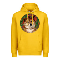 Lemon Shiba Inu Christmas Premium Hoodie - RanaPortraitStore