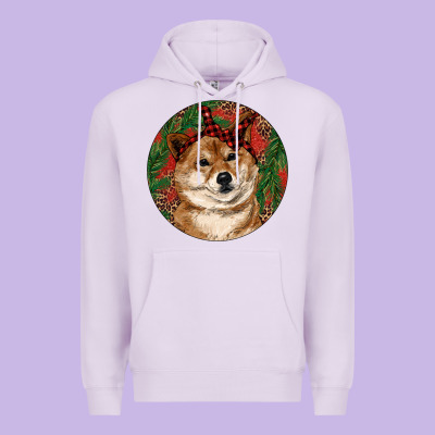 Premium Hoodie Shiba Inu Christmas