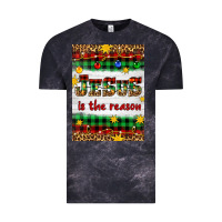 Cloud Black Christmas Jesus Is The Reason Vintage Tee - Artiststas